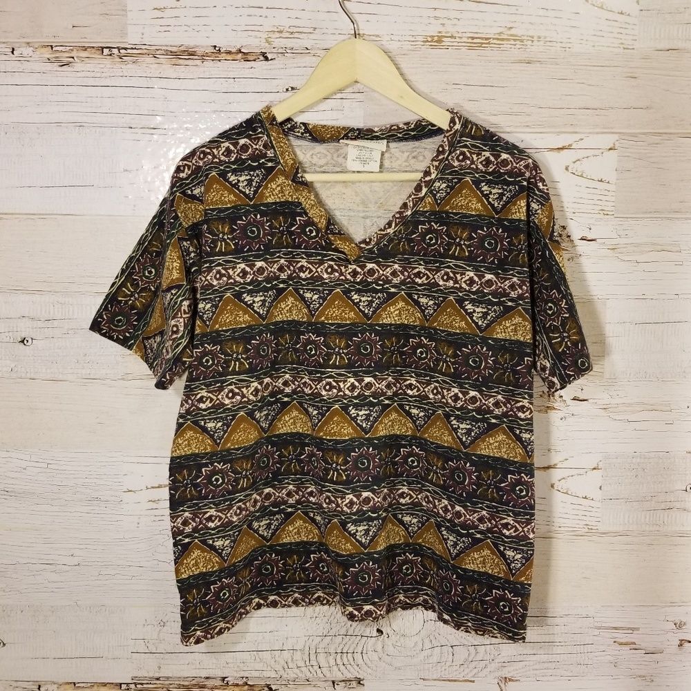 90's Cristina v-neck tee